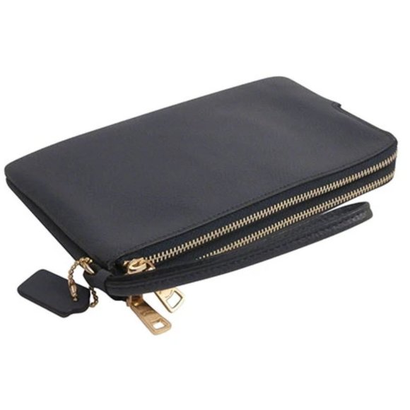 COACH 6649 DOUBLE CORNER ZIP WRISTLET - Picture 2 of 4